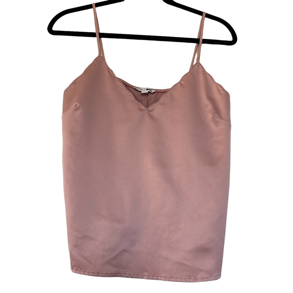 Fashion Nova Faux Silk Blouse